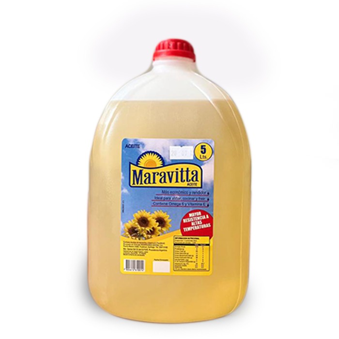 Bidon Aceite Maravitta 5lt